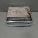 Mueller Ultratemp King Size Sheets Set, Super Soft 1800, 6 Piece, Deep Pocket up to 16" Cooling Sheets King Size, Transfers Heat, Breathes Better, Hypoallergenic, Wrinkle, Light Teal