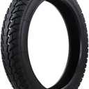 14 x 2.125 Tubeless Tire with Angled Valve14 inch Thickened Tubeless Tires Compatible with Electric Scooters, E-Bike 14x2.125/57-254 Folding Electric and more