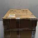 Collapsible Wagon Cart Heavy Duty Foldable, Folding Beach Wagon with Big Wheels for Sand, Utility Grocery Cart with Side Pocket and Brakes for Camping Sports Outdoor Activities, Black