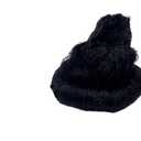 Ladoo Gopal Wig Set of 2 for Size 2 and 3 one Each Approx 6 cms Long for Your Idol kanhaji Radha ji Black Colour