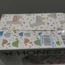 The Honest Company Comfort Dry Disposable Daytime Diapers for Sensitive Skin, Hypoallergenic, Fragrance-Free, So Delish + It's a Pawty, Super Club Box, Size 6 (35 lbs), 68 Count