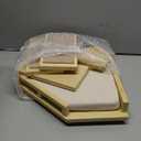 INICIO Cat Wall Shelves - Modern and Durable 3 Step Cat Furniture for Wall - Stylish Birch Floating Shelf for Cats up to 15lbs - Wooden Corner Shelves with Cushioned Perch - Natural Wood