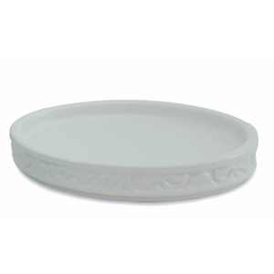 Mentari Soap Dish Porte-Savon White 2 Pack