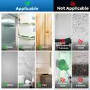 2 x VUBOJO Double Sided Tape Heavy Duty - Dustproof & Easy-Peel Liner- Nano Double Sided Adhesive Tape - Clear Mounting Tape Picture Hanging Adhesive Strips (16.5FT)