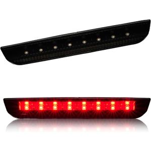 Third 3rd Brake Light LED for 2014-2019 Nissan Rogue, High Mount Rear Brake Lights Assembly for 14-19 Nissan Rogue, Waterproof Center Cab Lamp Stop Light (Black)