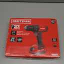 CRAFTSMAN V20 Cordless Drill/Driver Kit, 1/2 inch, Battery and Charger Included (CMCD700C1)