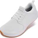 Joomra Men's Wide Toe Box Slip On Walking Shoes | Running Tennis Sneakers +Zero Drop Rubber Outsole
 42