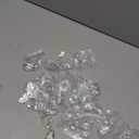 Clear Acrylic Crystal Beads for Christmas Ornaments Tree Decorations Garland Chandelier Hanging Wedding Party Celebration Decor (Teardrop+Icicle)
24 pcs