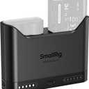 SMALLRIG EN-EL15c Battery Charger for Nikon, 2h Dual Slot Camera Charger, 22.5W USB-C Port, Full Compatible with Nikon ZR, Z6III, Zf, Z8, Z7II, Z7, Z6II, Z6, D850, D810, D780, D750, D500, D7500, D7200