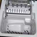 Iceman by Chefman 1 lb Dual-Size Compact Ice Machine, Ice Basket and Scoop