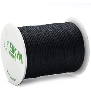9KM DWLIFE Kevlar Cord, 50lb~1500lb, High Tensile Strength, Flame Resistant, Braided Fishing Line, Wind Chime String, Kite Line, Camping, Model Rocket, Outdoor Survival Strong String