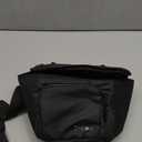 Cwatcun Waterproof Camera Waist Bag Compact Camera Case, Lightweight Portable Fanny Pack, Daily Carry Storage Case Crossbody Bag for Canon, Nikon, Sony, Fuji DSLR/SLR/Mirrorless Camera, Lens, Black (Small)