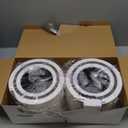 2-Pack Core 300 Replacement Filter Compatible with LEVOIT Core 300 and Core 300S Air Purifier, H13 True HEPA & Activated Carbon, Replace Core300-RF, White