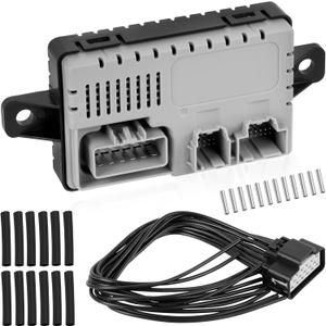 601-704 Seat Heater Control Module w/Pigtail Kit Compatible with Ford Edge Explorer F150 F250 F350 F450 F550 Super Duty Lincoln MKS MKZ MKT, Replace BU5Z14C724A