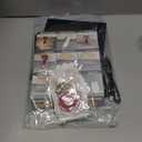 NONEMEY Acrylic Display Case with Led Light for BearbrickAssemble Clear Acrylic Display Case Stand Dustproof Protection Showcase Organizer Box for Action Figures(9.87.9157inch,252040cm)