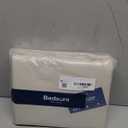 Bedsure Duvet Cover Queen Size - 3 Pieces Prewashed Extra Soft Bedding Set, Includes 1 Duvet Cover 90x90 Inches with Zipper Closure & 2 Pillow Shams, Linen, Comforter Not Included