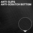 Heeyoo Large Dog Bed, Inflatable Dogs Bed for Large Dogs with Removable & Washable Cover, Orthopedic Dog Crate Pad with Anti-Slip Bottom, Portable Foldable Pet Bed for Indoor & Outdoor, Travel