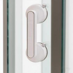 Suction Cup Handle Suitable for Various bathrooms, Kitchens, Showers, Sliding Glass Doors, Cabinets, Drawers (White)