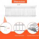 Hisencn Grill Warming Rack for Nexgrill 720-0925P 720-0925PG 720-0925S 720-0925 720-0925PA, Warming Upper Rack for Nexgrill Replacement Parts 4 & 3 Burner Grill, Stainless Steel Nexgrill Top Rack