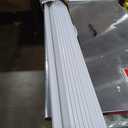 DIYHD 72X80in Accordion Door, White Double Layer PVC Folding Door for Closet & Doorway, No Floor Track, Space-Saving Closet Doors, Includes Mounting Hardware,Handle,Latch, Door Close to Right or Left