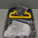 Small Ironing Board Tabletop, Foldable mini Ironing Board, Table top Ironing Boards Small, Compact Portable Ironing Boards with Iron Holder & Hanging Rope, Iron Table Stand 32x12, Gray