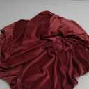 HFCNMY Banquet Armchair Slipcover,Stretch Velvet Armchair Cover Soft Chair Covers with Arms for Living Room Furniture Protector Red