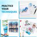 Bellofy 2X Watercolor Paper Pad, 100 Sheets, 9x12 Inches | Ideal for Kids, Artists & Beginners Love | Watercolor Sketchbook for Watercoloring Techniques | Great Gift Idea