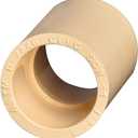 1/2" 10pcs CPVC Pipe Fittings SliP to Slip Coupling Adapter for Water Bathroom Plumbing connect (1/2")