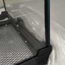 10 Gallon Professional Glass Terrarium 12"x12"x18" Durable Reptile Habitat Tank with Heat Resistant Aluminum Alloy Frame, Dual Front Swinging Doors for no Jam by Sand and Other Debris