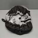 ACRABROS Car Seat Cover Baby: Winter Infant Carseat Canopy for Boy Girl Newborn, Zipper Peeping Window, Warm Cozy Cold Weather Waterproof Fitted, Black