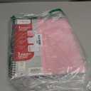 Mead Spiral Notebook, 1 Subject, Wide Ruled Paper, Plastic Cover, 8" x 10-1/2", 100 Sheets, Pastel Pink (930092B)