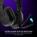 Turtle Beach Stealth 500 Wireless Amplified Gaming Headset for PS5, PS4, PC, & Mobile  40-Hr Battery, Bluetooth, Memory Foam Cushions, Flip-to-Mute Mic, EQ Presets, Companion App  Black