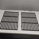 19.5 inch Cooking Grates Replace for Weber 7524, 7528, Weber Genesis 300 Series Genesis E310 E320 E330 S310 S320 S330 EP310 EP320 EP330 Grills, Cast Iron Grill Grates (19.5" x 12.9" Each)