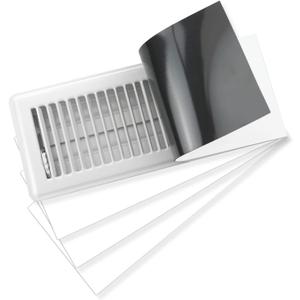 Magnetic Vent Cover for Ceiling, Register Covers for Home Floor, Wall, HVAC, RV, AC, Furnace Vents (8 * 15''-4PCS)