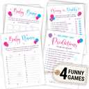 Gender Reveal Party Games - Funny Baby Shower Game for 25 Guests, Baby Gender Reveal Activity