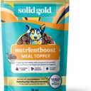 Solid Gold NutrientBoost Meal Toppers for Dogs - High Protein Dog Food Toppers for Dry Food - Grain Free Flavor Enhancer with Vitamins, Minerals & Amino Acids for Gut Health & Immune Support - 1lb (EXP 01/15/28)