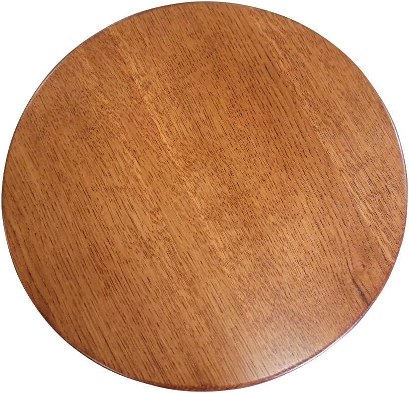 Rustic Red Door Co. Wooden Lazy Susan Turntable - Spinning, Solid Wood Lazy Susan Organizer - Turntable for Table Top/Counter Top - 360 Rotating Swivel (16", Quarter Sawn Oak Wood, Michaels Stain)