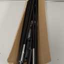 Voircoloria 13ft Table Balloon Arch Kit, Balloon Arch Stand Frame for Different Size Tables Graduation Wedding Birthday Baby Shower Party Decorations(Black) (4.5 to 6.5 Feet)