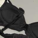 Calvin Klein Women's Constant Push Up Plunge Bra Bra, -black, 32A