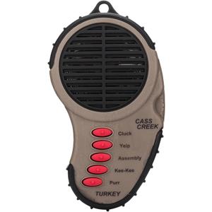 Cass Creek Ergo Call, Handheld Electronic Hunting Call, Compact Design, 5 Authentic Calls in 1, Expert Calls for Everyone