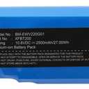 10.8V Shark XFBT200 XFBT200EU XFBT200J Battery Replacement for Shark WV200 WV205 WV220 WV200UK UV200CCO, Ion W1 Cord (ONLY Fit for 10.8V, NOT Fit for 7.2V)
