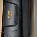 VEVOR Push Lawn Sweeper, 21inch Leaf & Grass Collector, Heavy Duty Thickened Steel Durable to Use with Large Capacity 3.5 cu. ft. Mesh Collection Hopper Bag, 2 Spinning Brushes