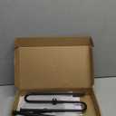 Towel Holder Stand, Stainless Steel Hand Towel Holder Rack for Bathroom Countertop, S-Shape Free Standing Towel Bar Holds 2 Towels for Kitchen Countertop, Black (14 inch)