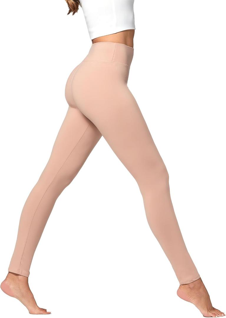 Conceited Leggings for Women - Tummy Control - 3" Waistband - Regular and Plus Size - Sienna - Small - Medium