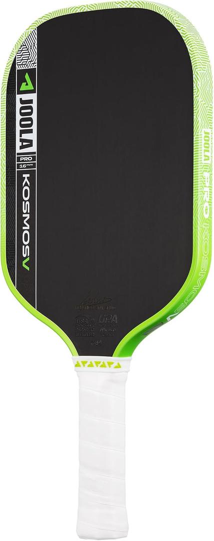 JOOLA Pro V Pickleball Paddle - 16mm - Standard Grip - Raw Carbon Fiber Textured Surface - Enhanced Frame & Propulsion Core, USAPA & UPA-A Certified, NFC Chip Enabled, Premium Control & Lightweight Performance