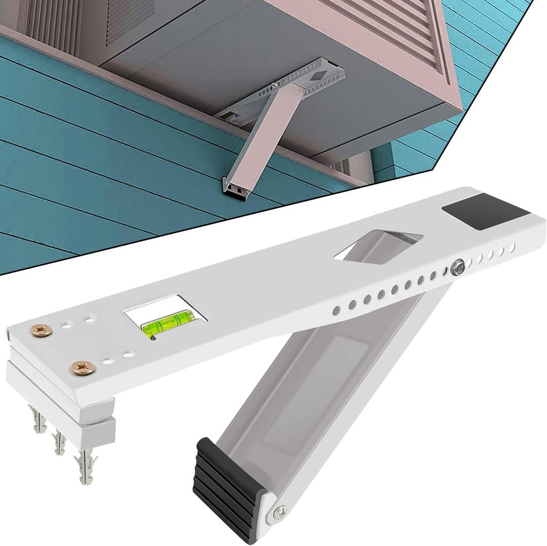Aozzy Window Air Conditioner Bracket- Universal AC Support Bracket Heavy Duty, Support Up to 165 lbs, Designed for 9000-22000 BTU A/C UnitsAC Holder Fits Single Or Double Hung Windows