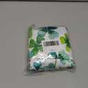 St. Patrick's Day Tablecloth 52x52 Inch Square Green Lucky Shamrock Table Cloths Farmhouse Irish Dust-Proof Spill Proof Rustic Table Covers for Spring Holiday Party Dining Kitchen Tabletop Decor