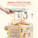 ROBUD 13-in-1 Wooden Activity Cube, Montessori Toys for 1+ Year Old