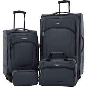 Travelers Club Soulana Luggage & Travel, Grey, 4 Piece Set Travelers Club Soulana Luggage & Travel, Grey, 4 Piece Set