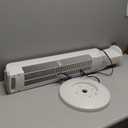 Lasko Oscillating Tower Fan with Remote Control, 3 Quiet Speeds, Timer for Bedroom, Kitchen, Office Use, White, 36" 2510